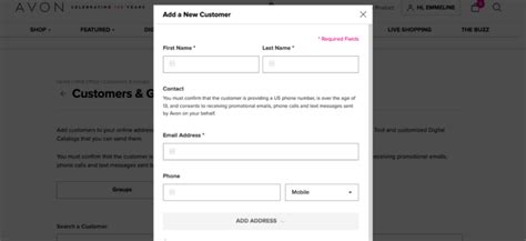 How to add customers to your Avon address book | Fierce and Radiant ...