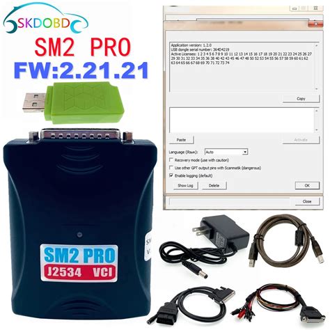 2022 Newest Sm2 Pro J2534 Vci Ecu Programmer Read Write Tool Supported