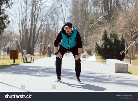 Athlete Tired After Running Few Miles Stock Photo 2145129573 Shutterstock