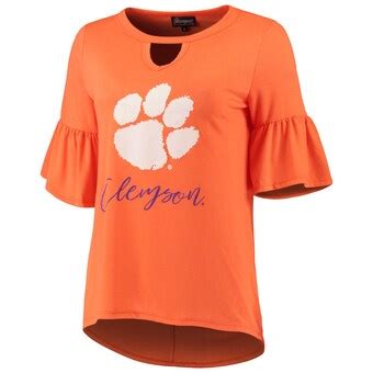 Clemson Tigers Womens T-Shirts, Clemson Ladies Shirt, Womens Tee Shirts ...