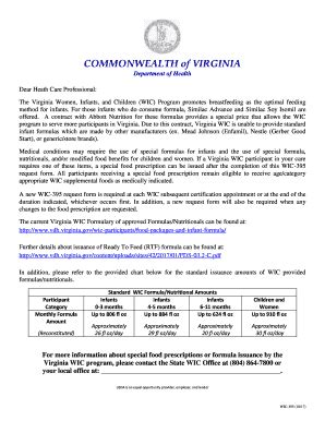 VA WIC 395 2017 2024 Fill And Sign Printable Template Online