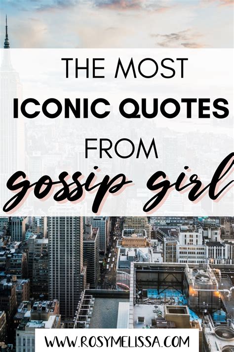 25 Iconic Gossip Girl Quotes For Instagram