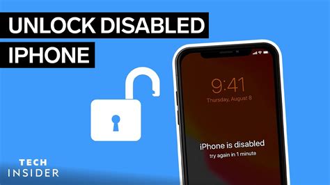 How To Unlock A Disabled IPhone YouTube