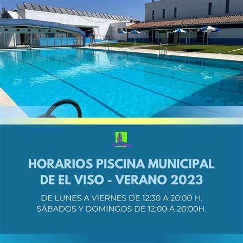 Horario Piscina Municipal Ayuntamiento De El Viso