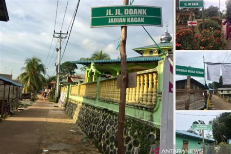 Nama Jalan Berkelakar Di Pulau Penyangga Batam Antara News Kepulauan