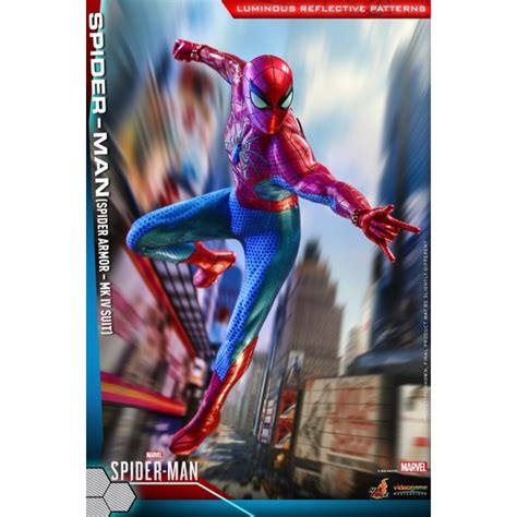 Spider Man MK IV Suit VGM43 Hot Toys TOYz Mô hình cao cấp mô hình chính hãng