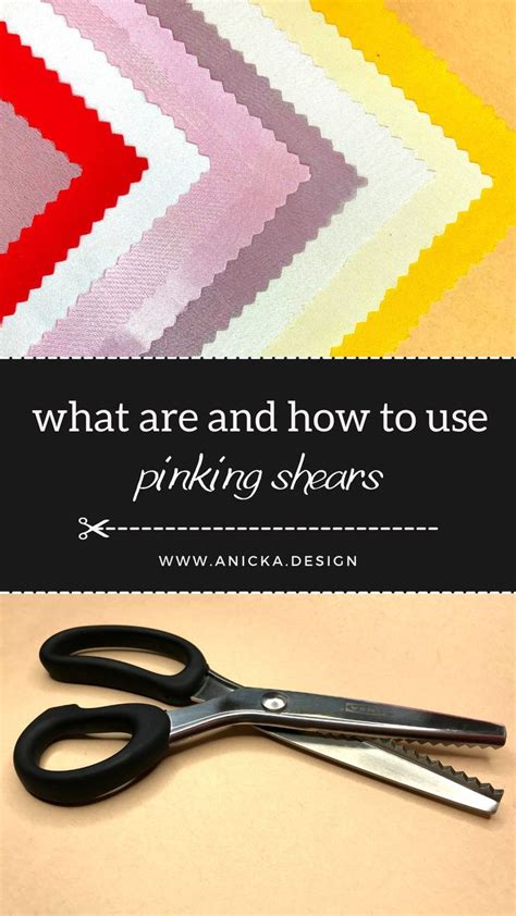 How To Use Pinking Shears For Perfect Fabric Edges