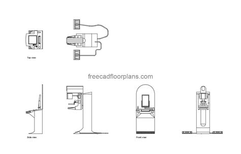 Mammography Machine - Free CAD Drawings