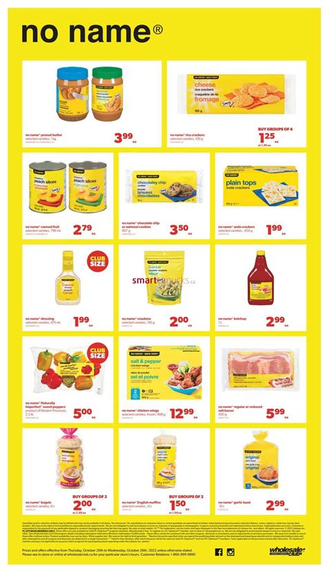 Real Canadian Wholesale Club Flyer October To