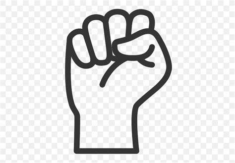 Raised Fist Symbol Clip Art, PNG, 570x570px, Raised Fist, Area, Black ...