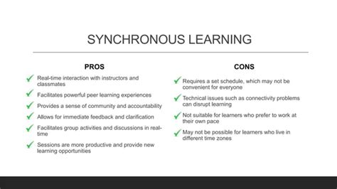 Synchronous Vs Asynchronous Learning Pptx