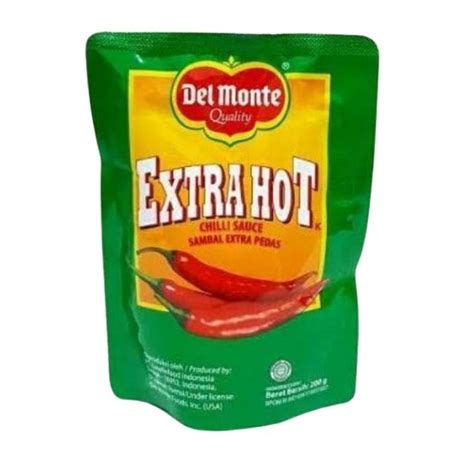 Jual Delmonte Saus Sambal Extra Hot Chili Sauce Saos Tomat Tomato