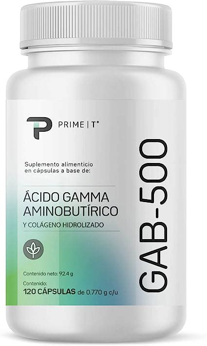 Gaba Cido Gamma Aminobut Rico Gab Envase Con C Psulas Con