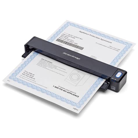 FUJITSU ScanSnap IX100 Portable Scanner A4 WIFI Ink Station