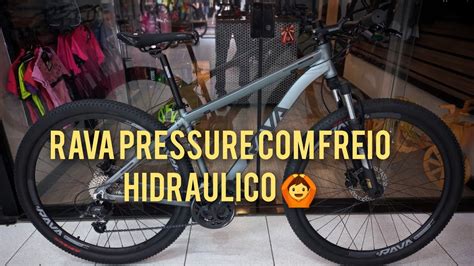 Bike Rava Pressure Cabeamento Interno E Freios Hidr Ulicos