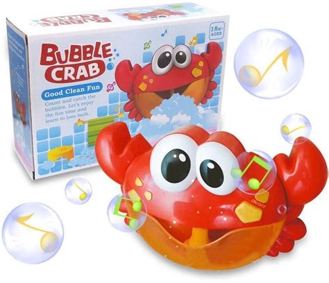 Crab Bubble Bath Toy Crabs Automatic Bubble Blower