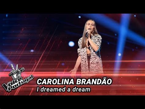 Carolina Brandão I Dreamed a Dream Prova Cega The Voice