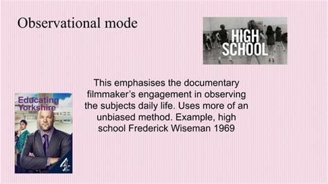 6 modes of Documentary | PPT