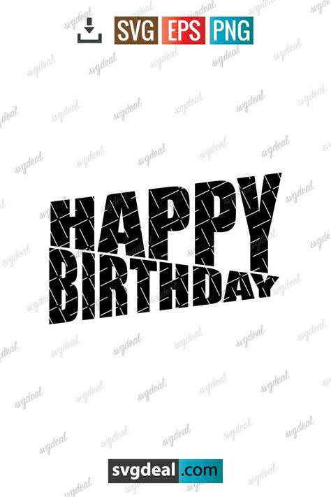 Free Birthday Svg Free - SVGDeal.com