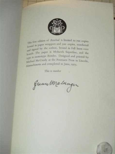 Rosebud: Poems by Gerard Malanga (Limited Signed Edition) by Gerard ...