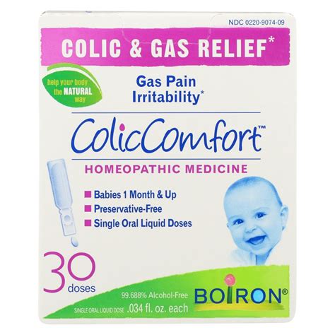 Boiron - Colic Comfort - Colic And Gas Relief - 30 Count | Gas relief ...
