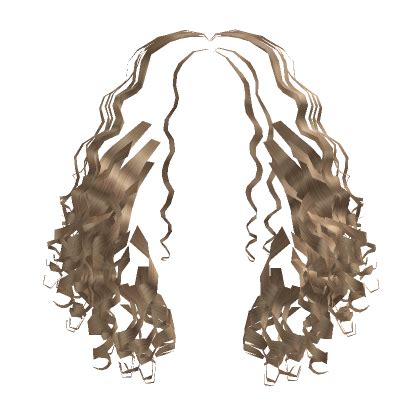 Curly Extensions Blonde Roblox