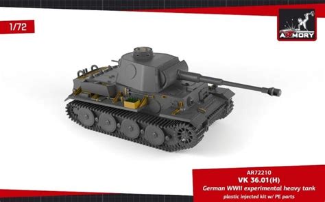 Armory AR72210 VK 36 01 H German WWII Experimental Heavy Tank 1