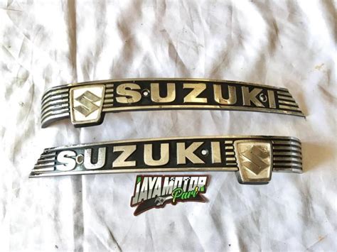 EMBLEM LOGO TANGKI TENGKI TANK SET KANAN KIRI SUZUKI FR FR70 FR 70 FR80