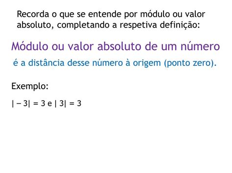 Valor Absoluto Ou Modulo - 5