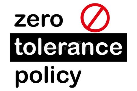 Zero Tolerance Stock Illustrations 526 Zero Tolerance Stock