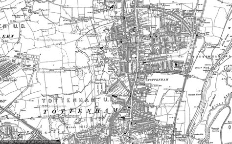 Old Maps of Tottenham, Greater London - Francis Frith