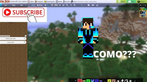 Como Editar A Tua Pr Pria Skin Minecraft Youtube