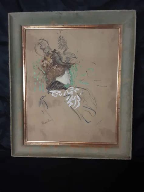 Madame Lucy Toulouse Lautrec Reproduction Eur Picclick Fr