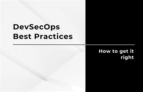 Devsecops Best Practices How To Get It Right Zartis