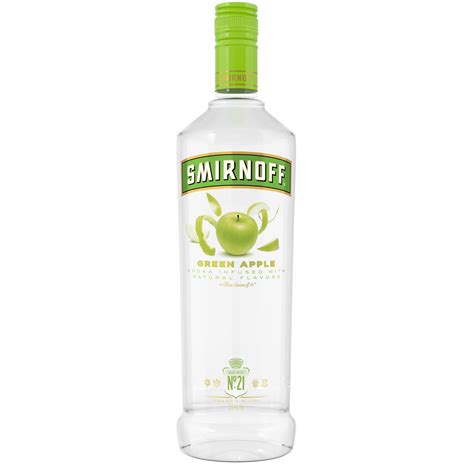Smirnoff Green Apple Twist Vodka - 750ml | Colonial Spirits