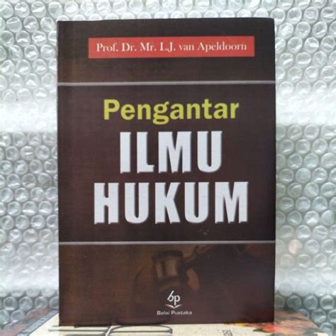 Jual BUKU KULIAH HUKUM PERGURUAN TINGGI PENGANTAR ILMU HUKUM By Van