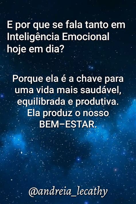 Pin De Andreia Lecathy Em Emocional Intelig Ncia Emocional