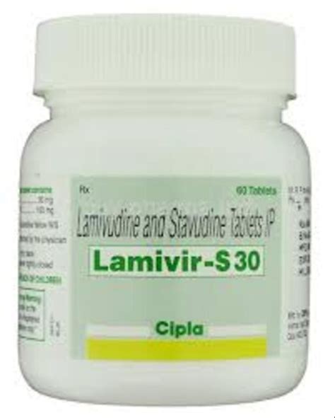 Lamivir S Lamivudine And Stavudine Tablets Ip Prescription Treatment