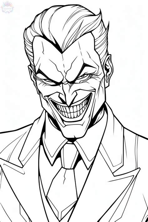 Desenhos Do Coringa Para Colorir