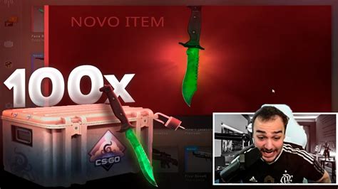 Abri Caixas E Ganhei Uma Faca Emerald No Csgo Youtube