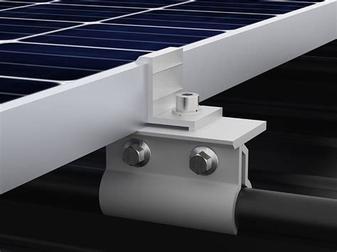 Standing Seam Solar Mounting Structures