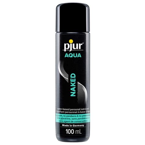 Lubrifiant Pjur Aqua Naked La Cl Du Plaisir Sex Shop