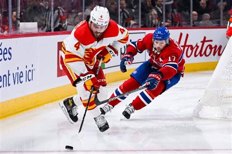 Flames’ Rasmus Andersson returns vs. Red Wings after being hit by car ...