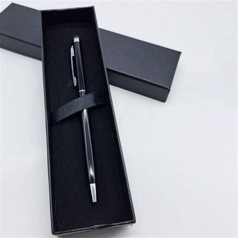 ESFERO METALICO SLIM NEGRO - Catálogo Promocionales
