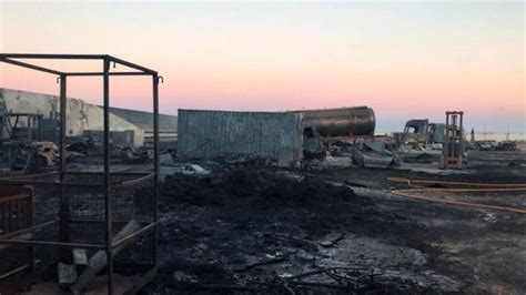 Un Campo De Cenizas Tras El Incendio En Aldea Blanca Canarias