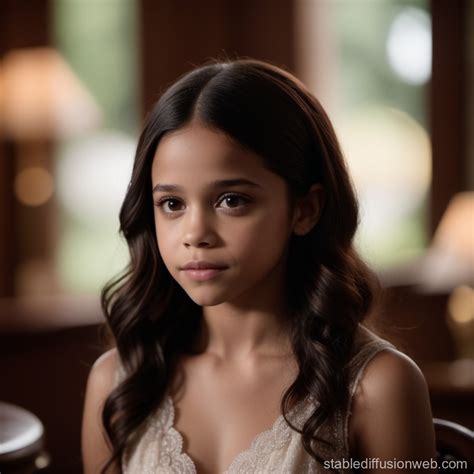 Jenna Ortega In Lingerie Stable Diffusion Online