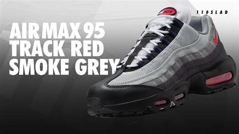 New Nike Air Max Track Red Smoke Grey Dm Detailed Look