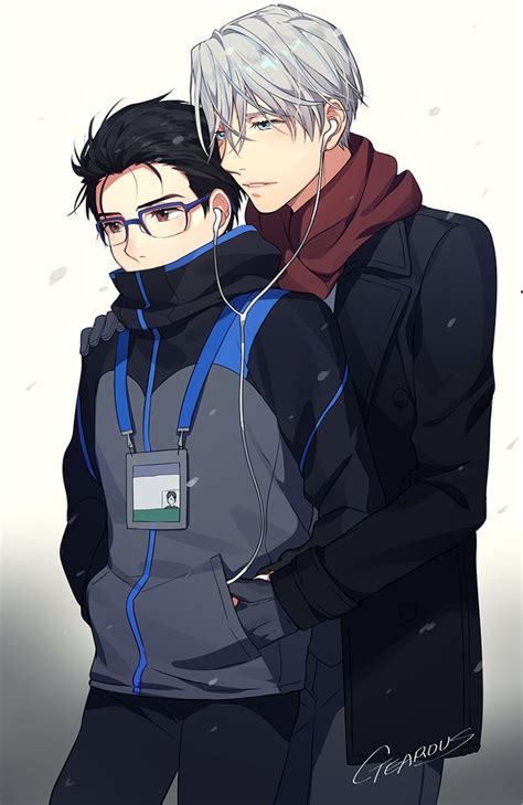 Yuri On Ice Victor Yuuri By Gearous On Pixiv Personajes De