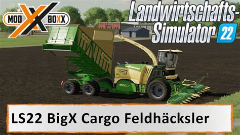 LS 22 BigX Cargo Feldhäcksler ModBoXX