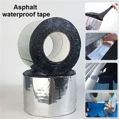 1Roll Aluminum Foil Butyl Rubber Tape High Temperatures 3M Super